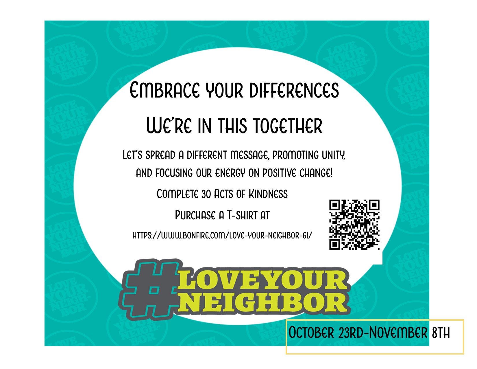 Read more about the article #loveyourneighbor